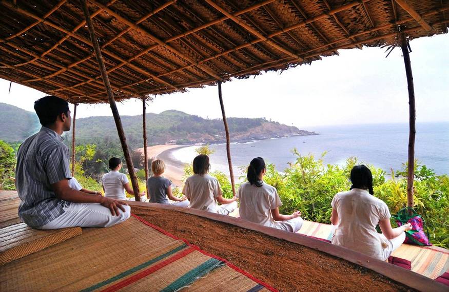 Meditation on SwaSwara's Coast