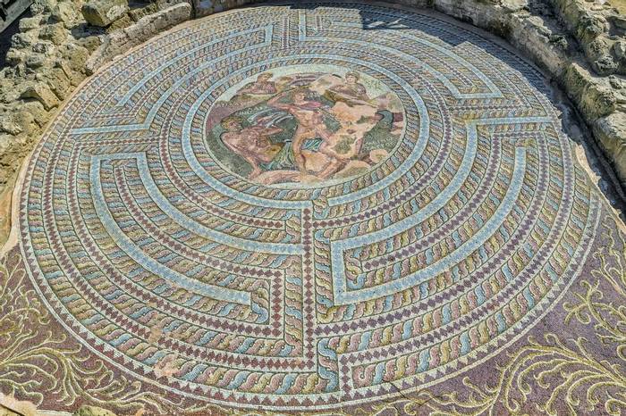 Paphos Mosaic, Cyprus Shutterstock 306162485