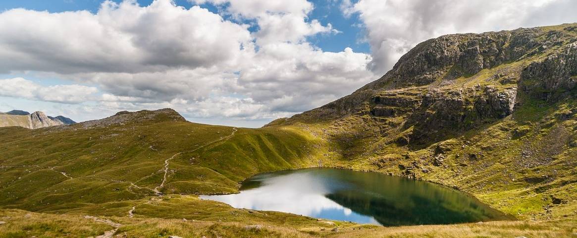 Angle Tarn in the Lake District National Park, Cumbria, England