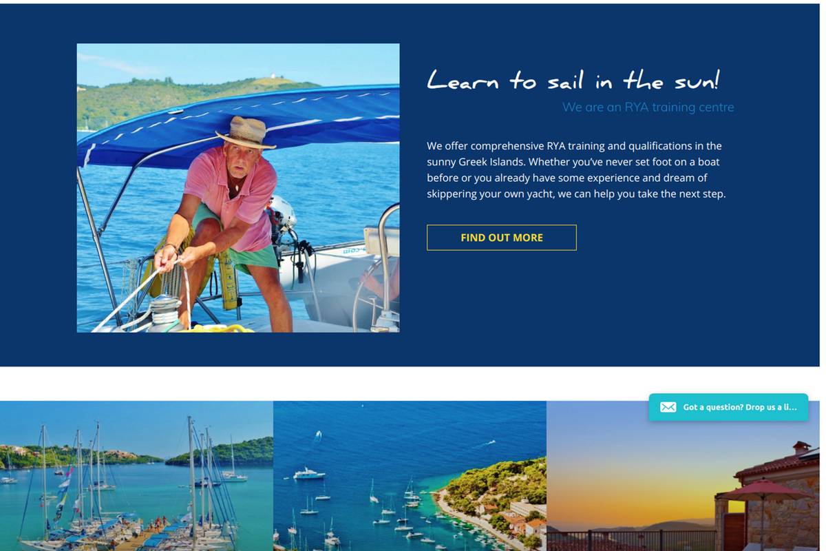 Sailing Holidays project image 1