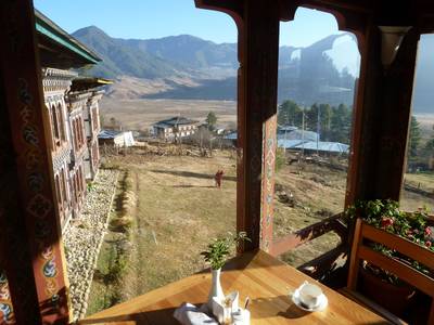 Dewachen Hotel in Phobjikha valley
