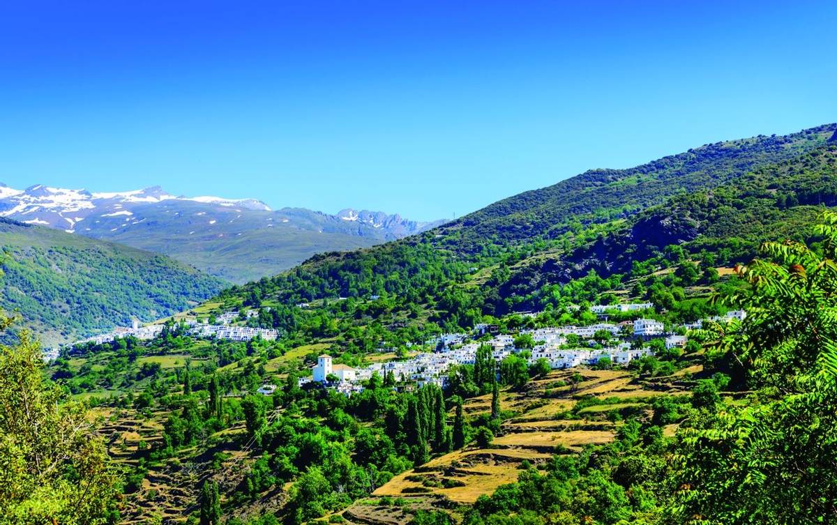 Pampaneira and Capileria Villages in the Alpujarras Spain