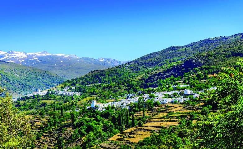 Pampaneira and Capileria Villages in the Alpujarras Spain