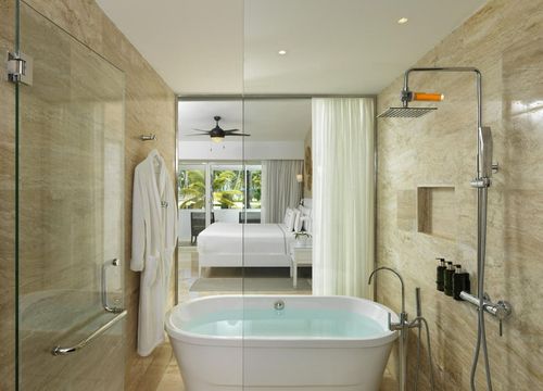 Melia Punta Cana Beach The Level Wellness Garden Suite bathroom.jpg