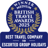 British Travel Awards 2023 - Best Company for UK Short Breaks