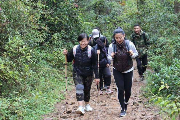 Hiking on the Trans Bhutan Trail