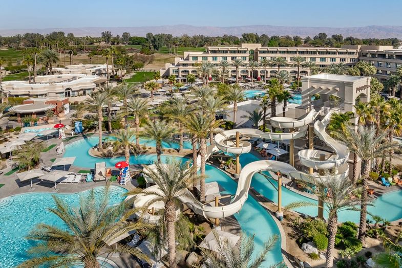 Grand Hyatt Indian Wells drone 3