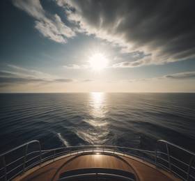 At Sea