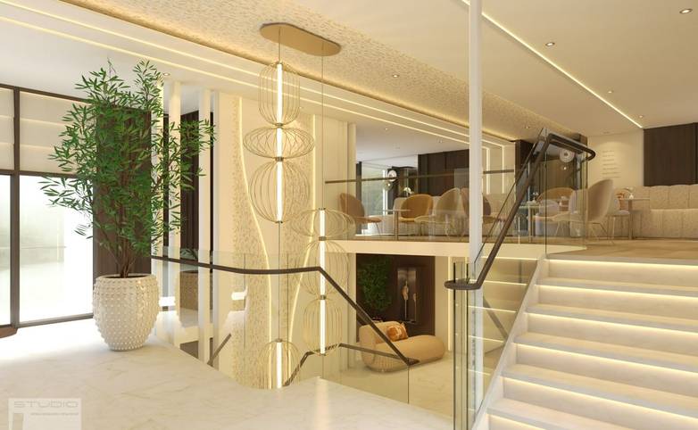 AMADEUS Aurea_ Reception - Render Picture_Reception of the AMADEUS Aurea - Render Picture_Lueftner Cruises_Amadeus_Studio L …