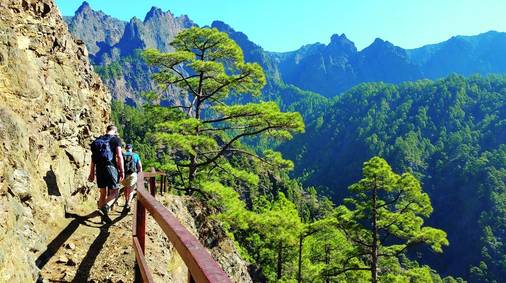 Walking on the Island of La Palma