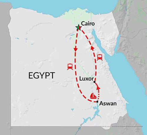 CAIRO to CAIRO (8 days) Egypt Express