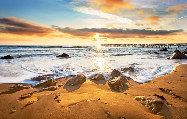 Sea sunrise. Sea sunrise.