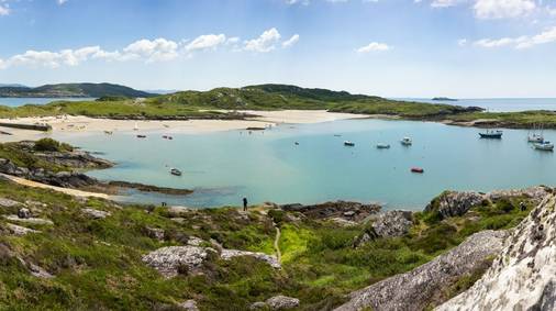 Western Ireland Guided Walking with Sightseeing 