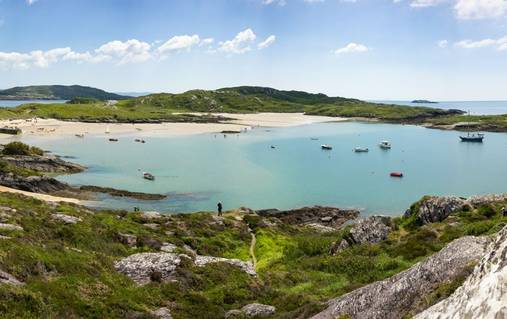 Western Ireland Guided Walking with Sightseeing 