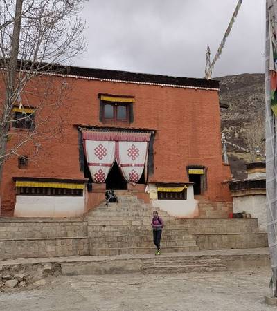 Lo Gekar also known as Ghar Gompa in Upper Mustang