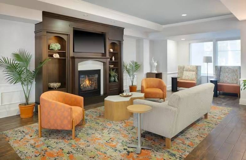 Hampton Inn & Suites Jekyll Island lobby seating.jpg