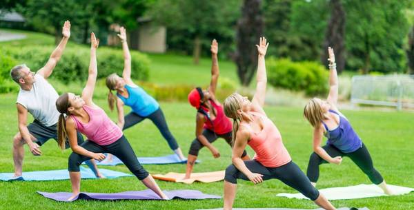 Group Pilates Class at The BodyHoliday in St Lucia