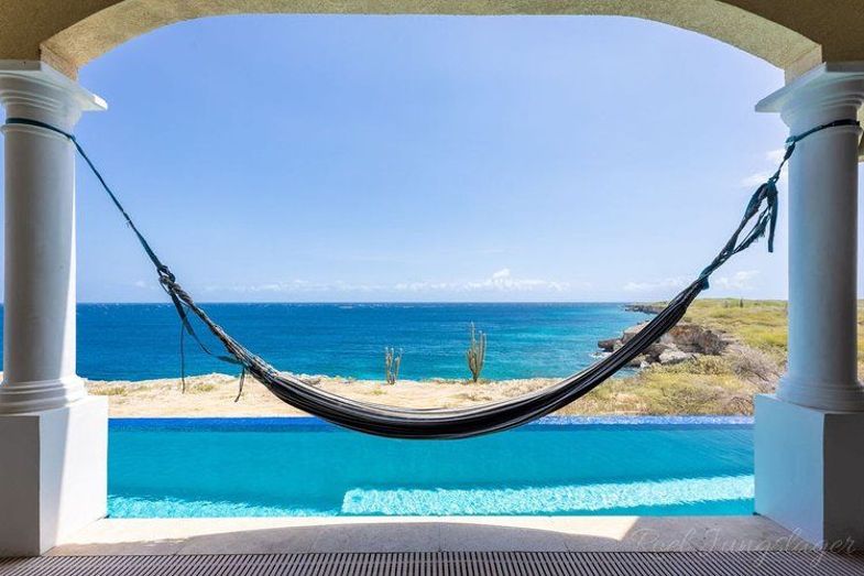 Curacao yoga retreat - Cliff Villa hammock.jpg
