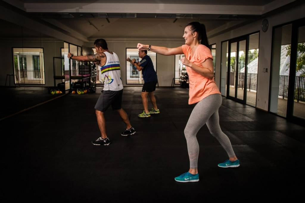 Exercise class at Thanyapura Health and Sports Resort