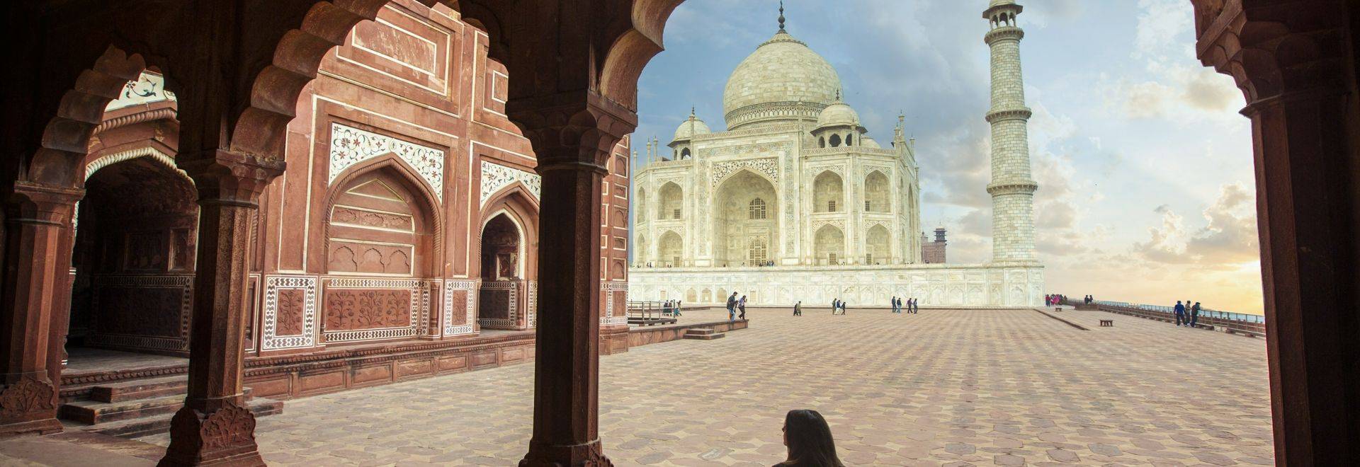 India Agra Taj Mahal Arches Traveller - M18161 Lg RGB.jpg