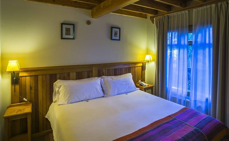 Patagonia -Bedroom at Inn Hosteria Senderos, El Chalten, Santa Cruz Province, Argentinian, Argentina (1).JPG