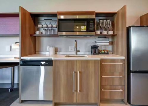 Home2 Suites Jekyll Island kitchenette.jpg