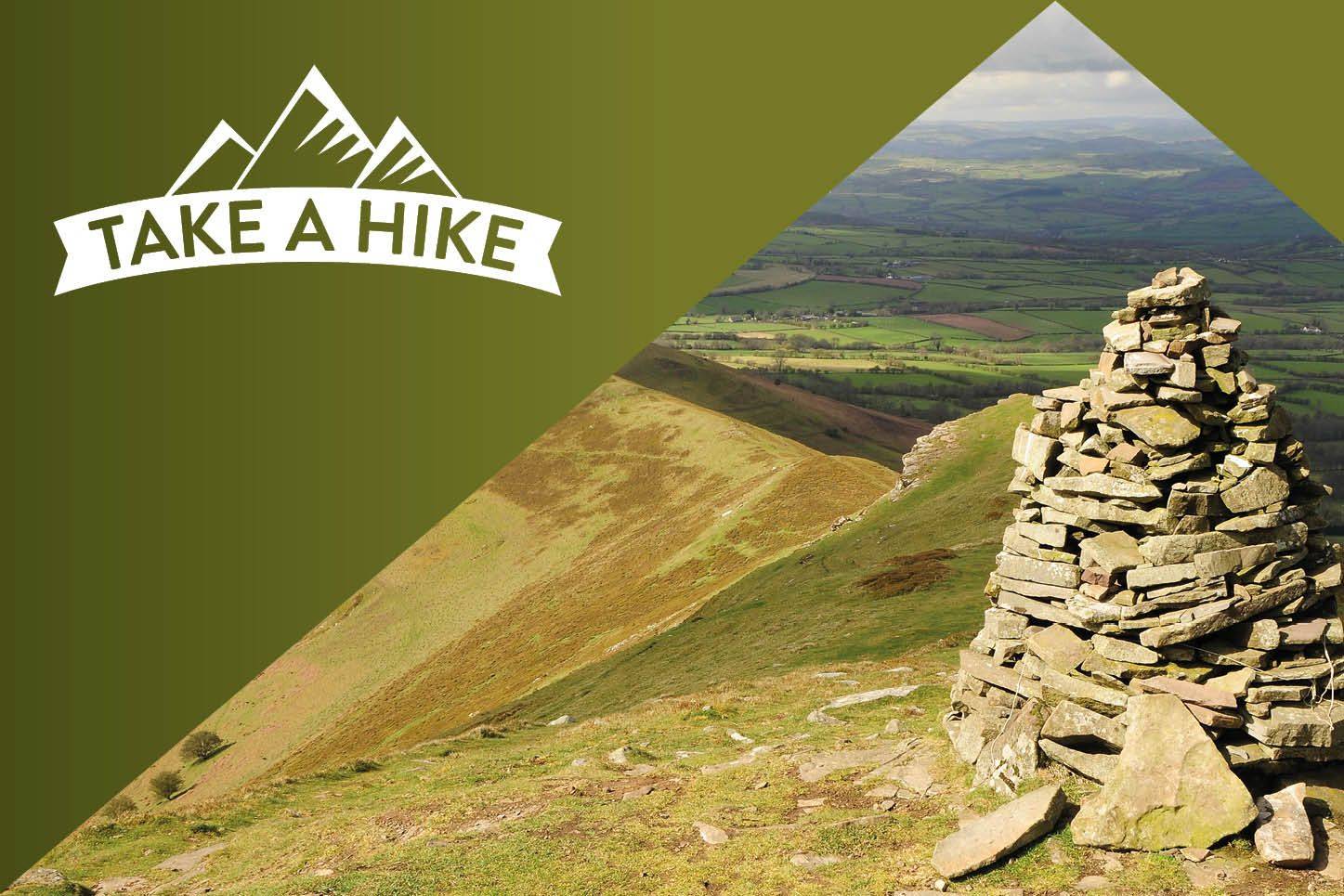 UK guided walking holidays to a summit