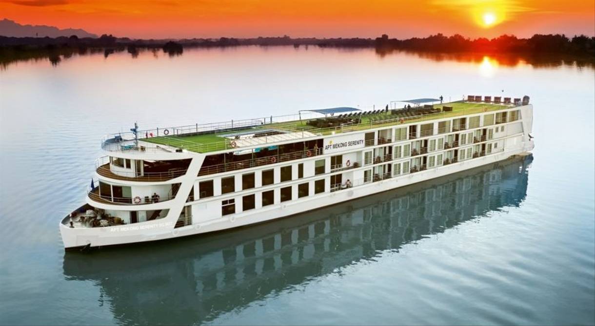 All-Inclusive Luxury Mekong River Cruise with Cambodia & Vietnam Tour