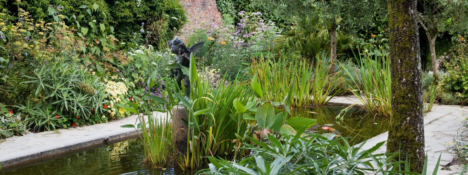 Saint Austell (England), UK - August 19, 2015: The Lost Gardens of Heligan, Cornwall, England, United Kingdom.
