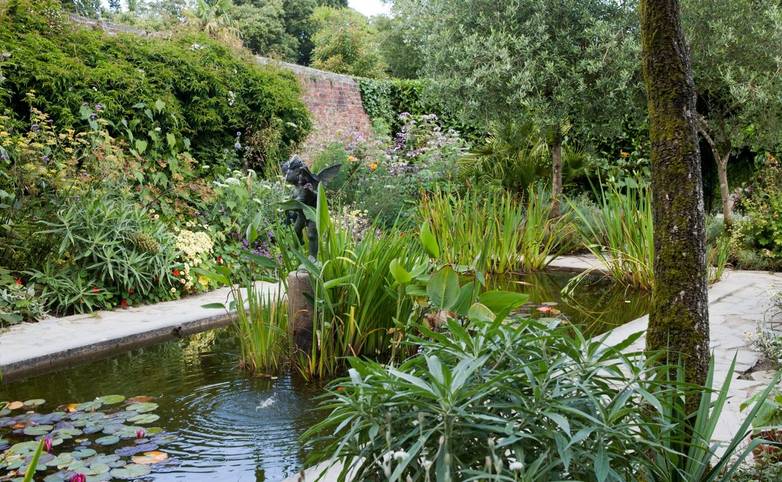 Saint Austell (England), UK - August 19, 2015: The Lost Gardens of Heligan, Cornwall, England, United Kingdom.