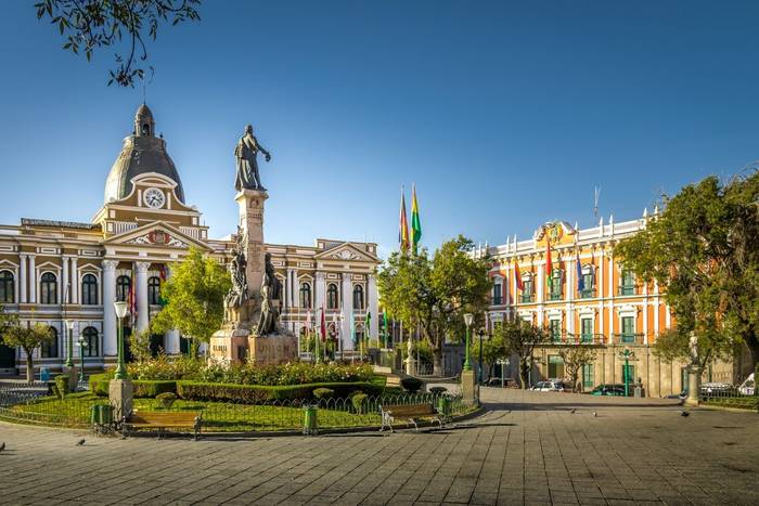 Plaza Murillo, La Paz, Bolivia