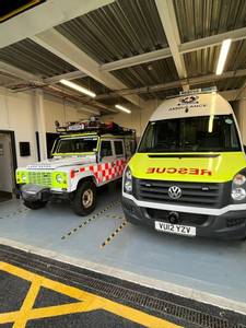 Brecon Mountain Rescue Team Vehicles