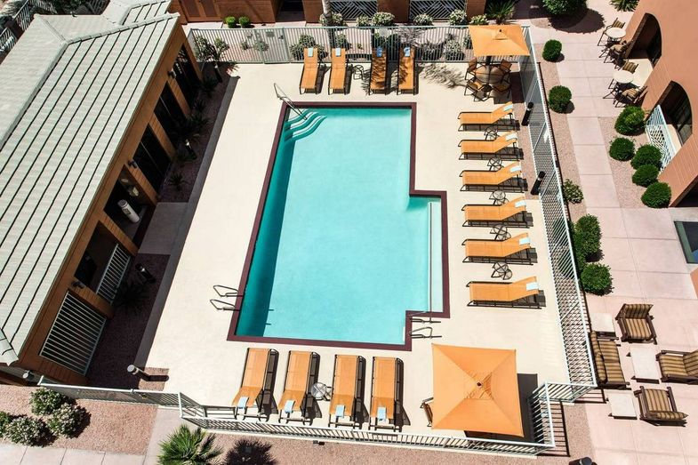 Courtyard Scottsdale Old Town aerial pool.jpg