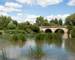 The Swinford Bridge over The Thames near Eynsham in West Oxfordshire in the UK