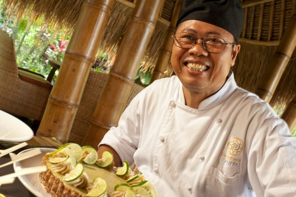 Chef Made Tantra serves up a lime coconut pie. with a nut crust.