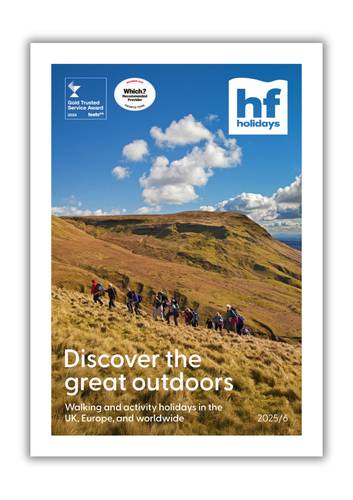 2025 Walking and Activity Holiday Brochure HF Holidays