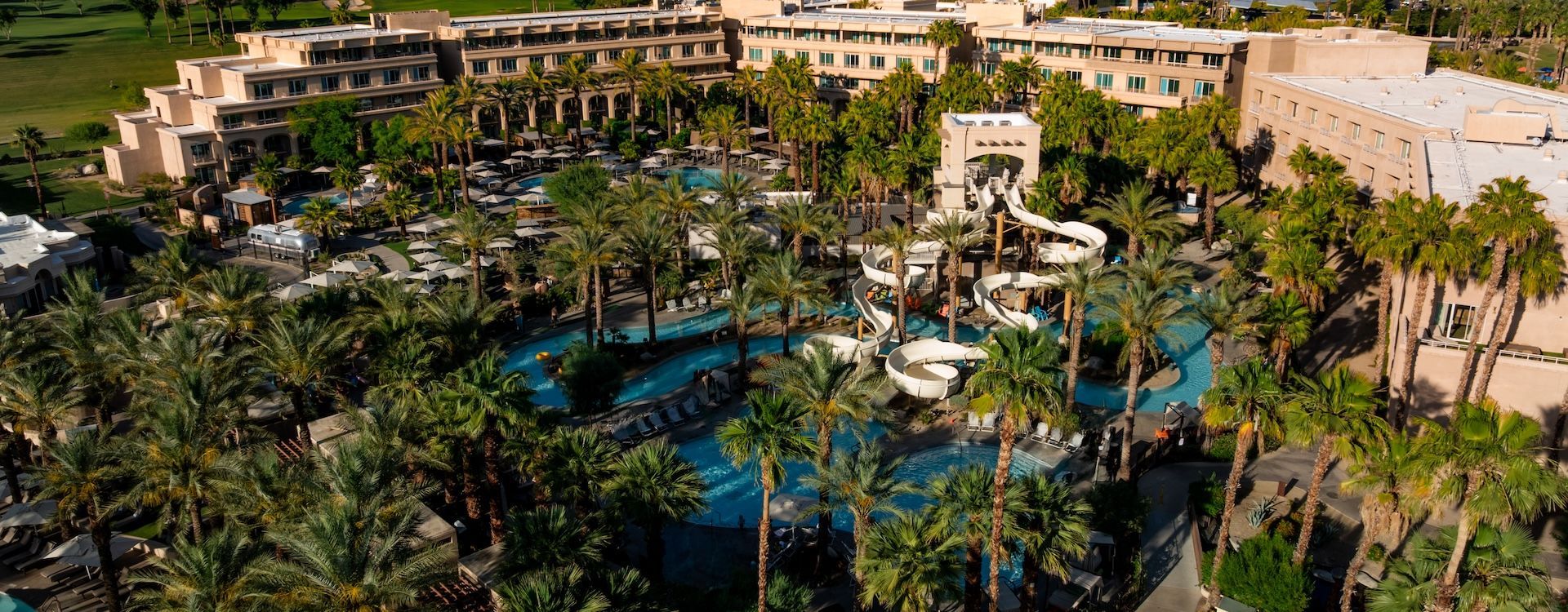 Grand Hyatt Indian Wells aerial retouched