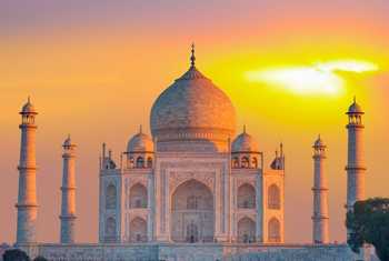 Taj Mahal at sunset, India shutterstock_1084058807.jpg
