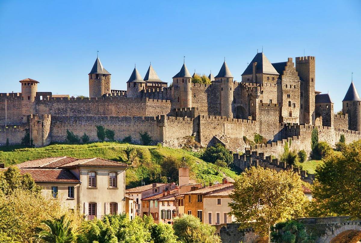 Castle Of Carcassonne, France. Shutterstock 168186269