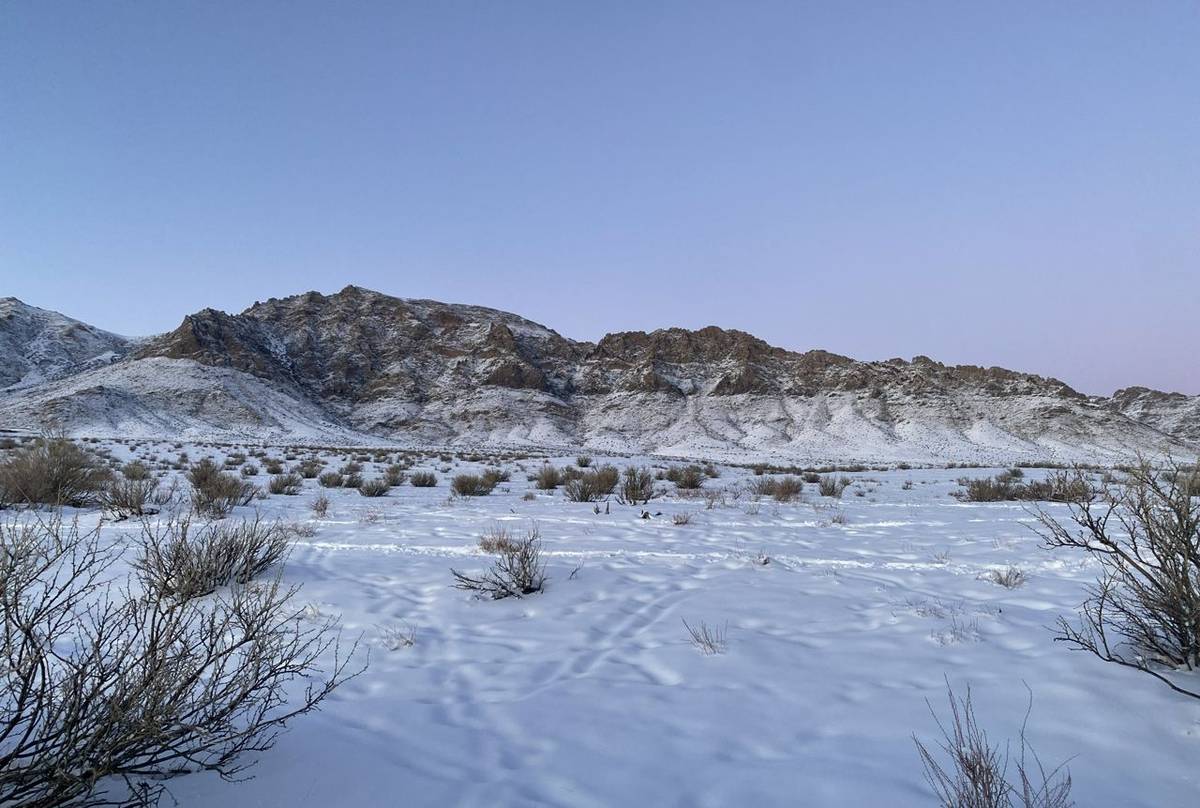 The Margaz Mountains in Winter (Soaring Expeditions)