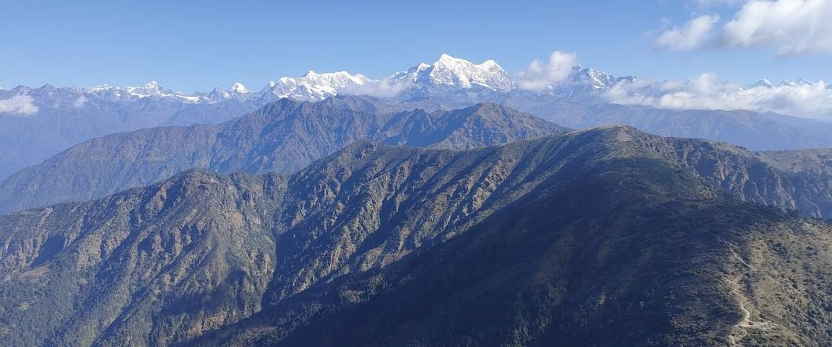 View from summit of Pikey Peak