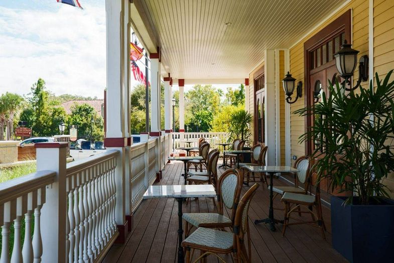 Renaissance St. Augustine Historic Downtown Hotel patio dining.jpg