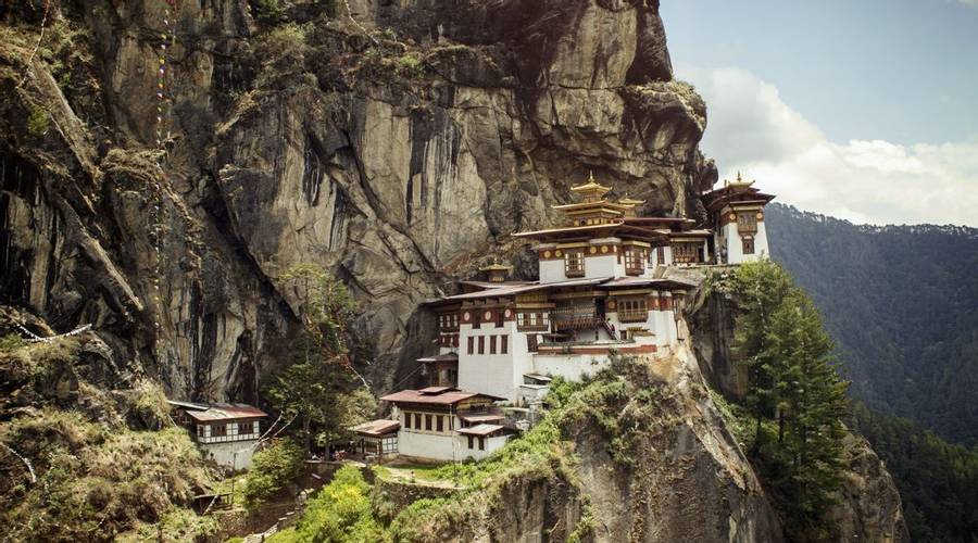 The Tiger's Nest Monastery in Bhutan