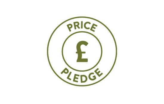 Our price pledge