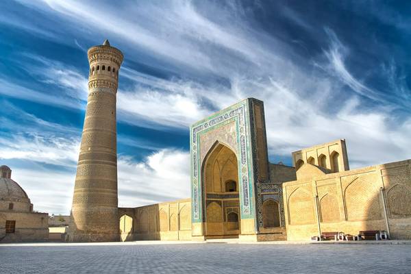 Kalyan Minaret And Mosque, Bukhara, Uzbekistan Shutterstock 537704689