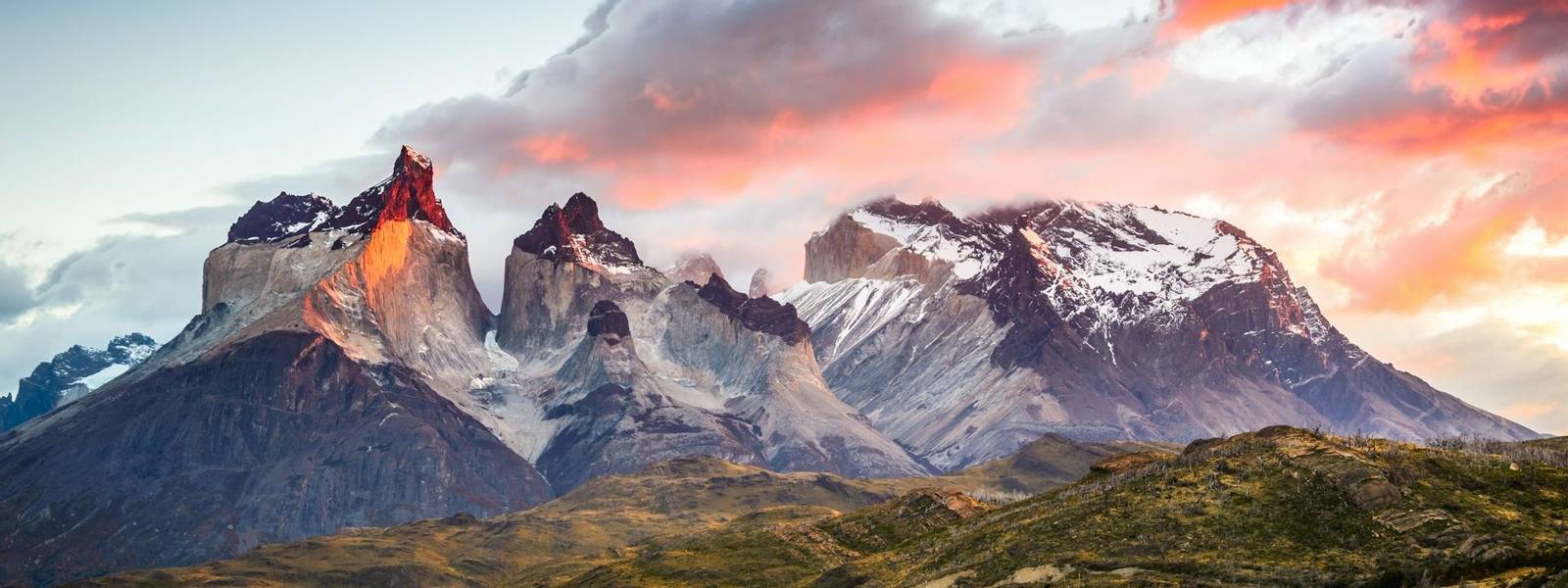 Patagonia, Chile - Torres del Paine, in the Southern Patagonian Ice Field, Magellanes Region of South America
