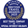 British Travel Awards 2023 - Best Company for UK Short Breaks