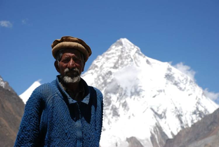 K2 mountain in Pakistan