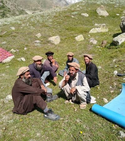 Chilasi porters on Diamir side of Nanga Parbat