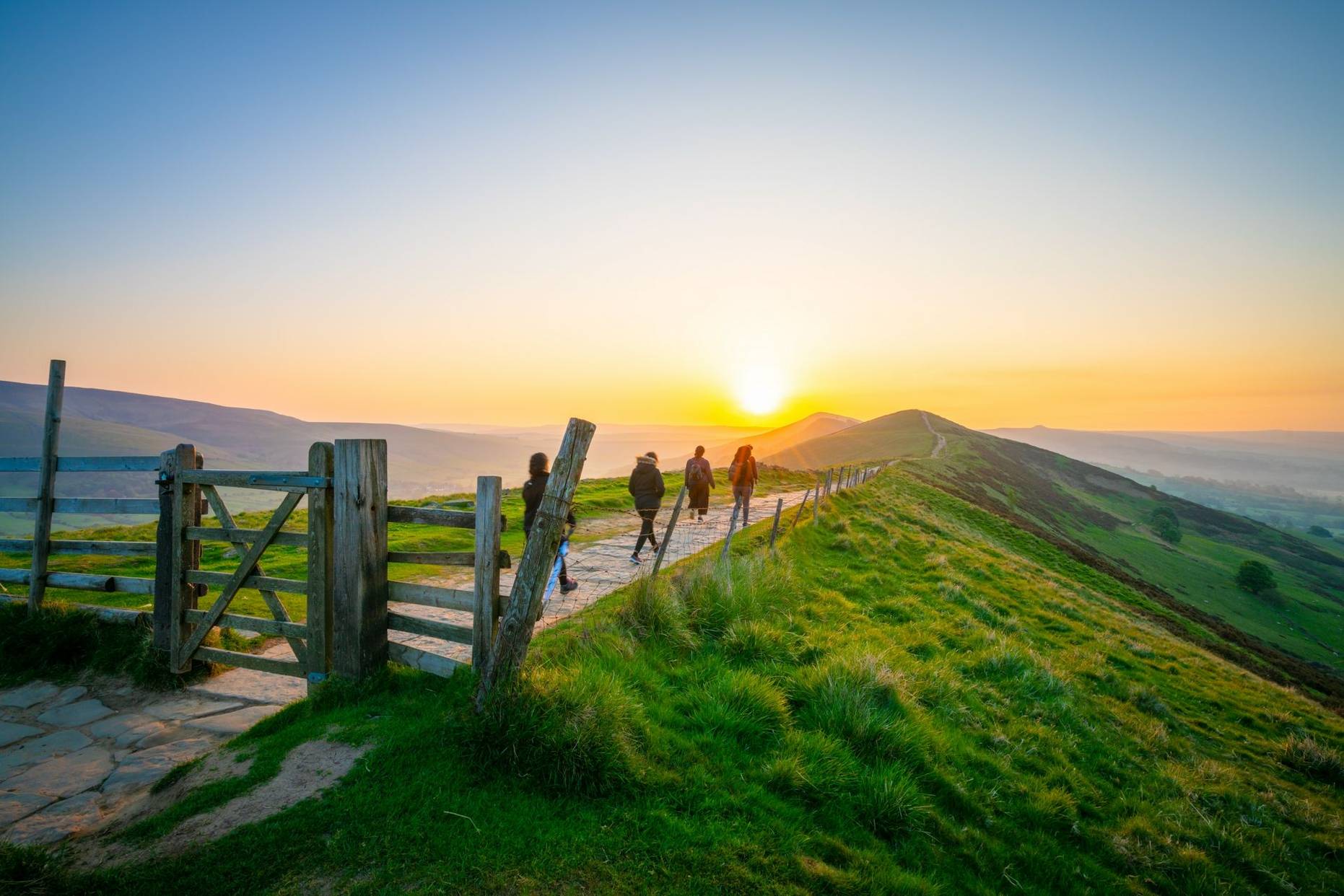 training hikes in the UK